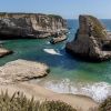 Shark Fin Cove beach