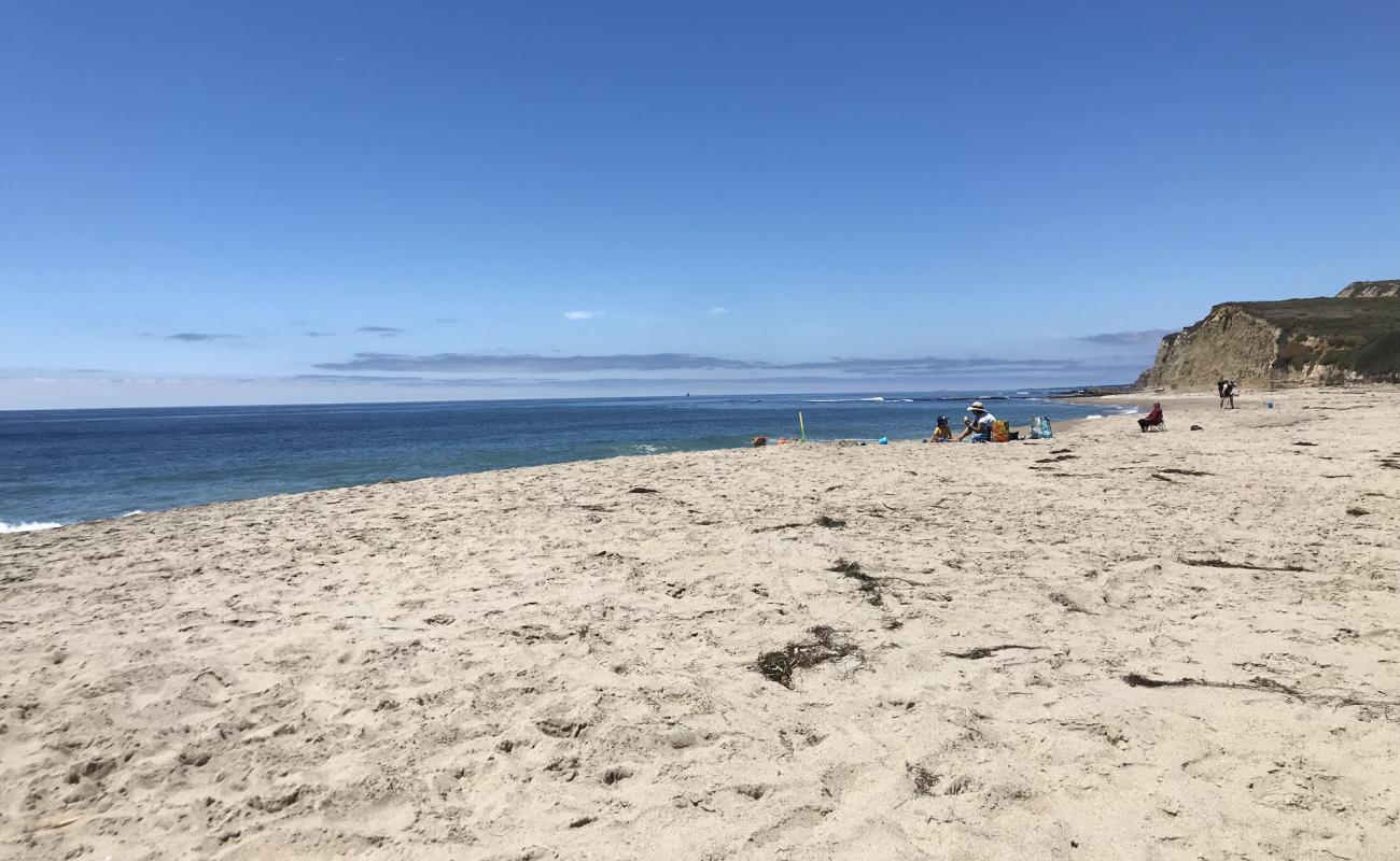 Photo of Scott Creek Beach with bright sand surface