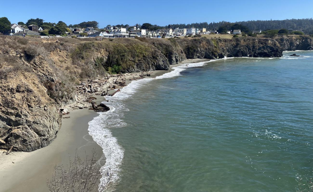 Photo of Portuguese Beach with bright sand surface