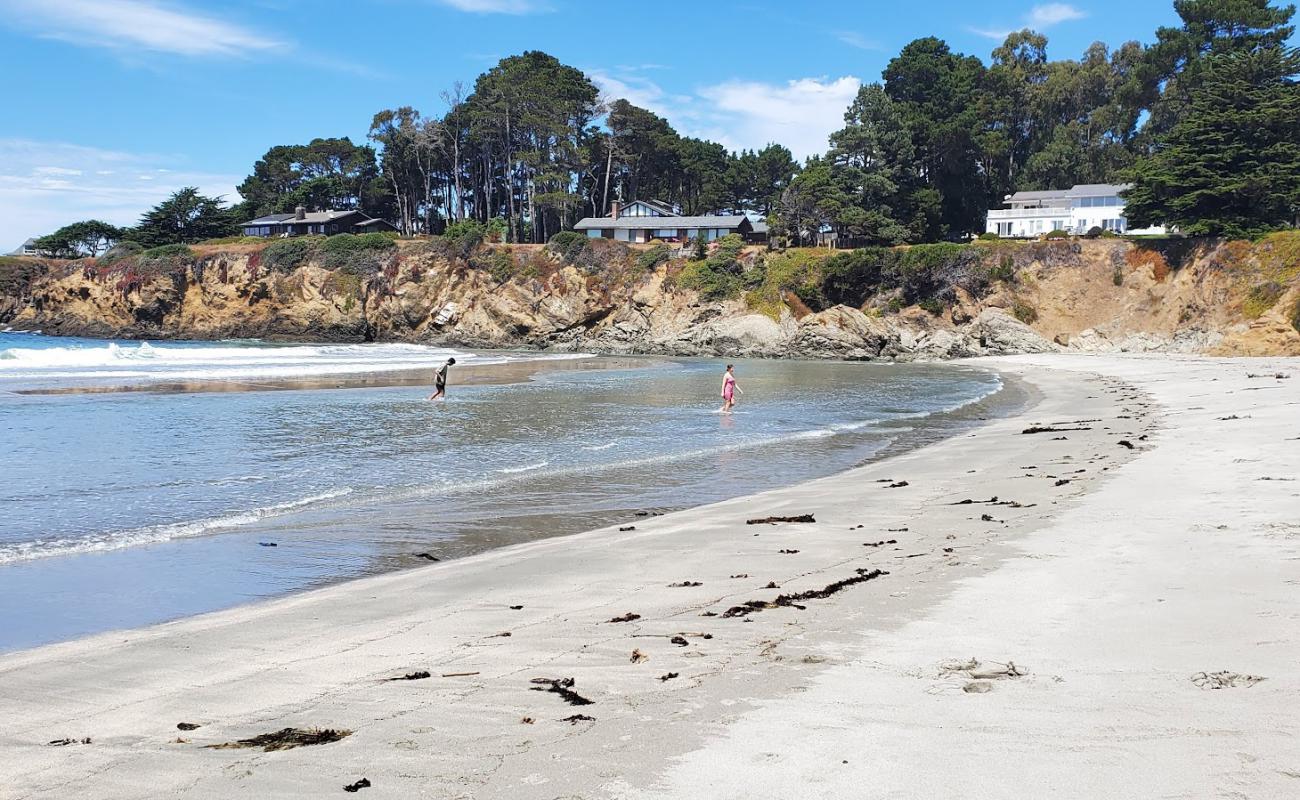 Photo of Babcock Beach with bright sand surface