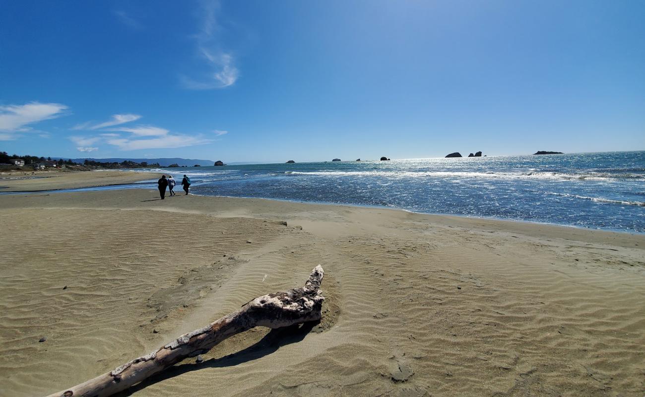 Photo of Pebble Beach with light sand &  pebble surface