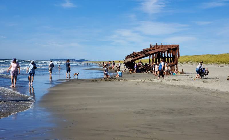 Photo of DeLaura Beach with bright sand surface