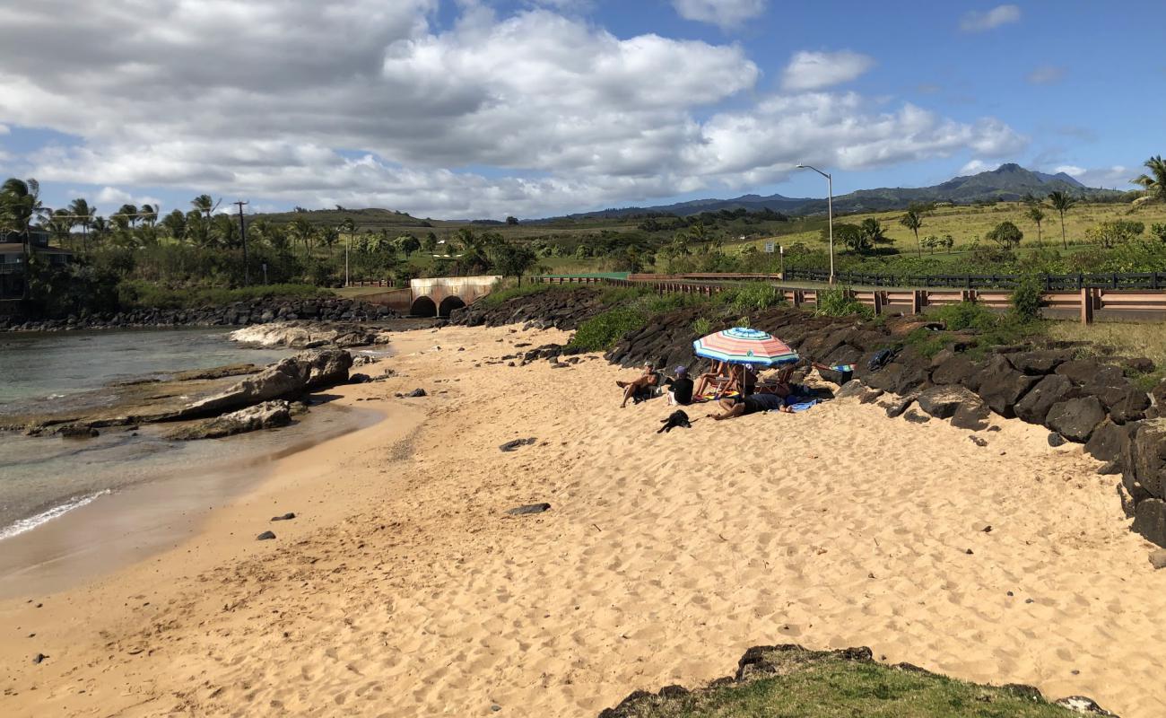 Photo of Kukuiʻula Beach with bright sand surface