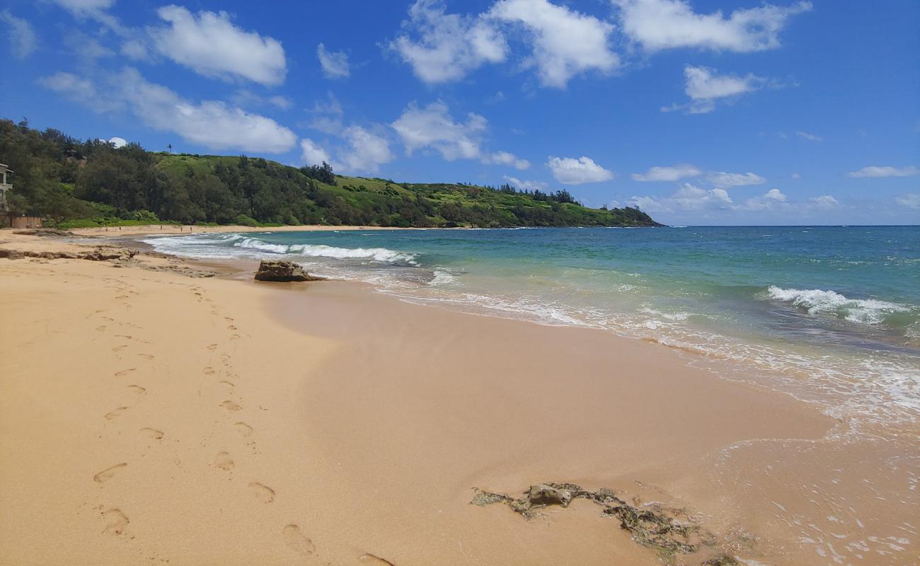 Photo of Moloa'a Beach with bright sand surface