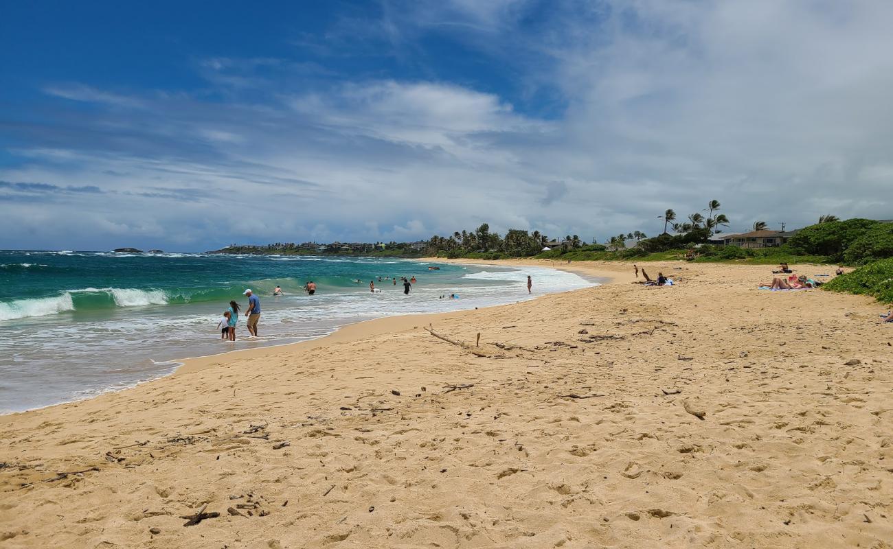 Photo of Hukilau Beach Park with bright sand surface