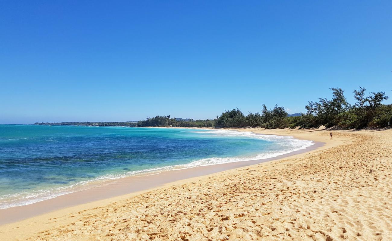 Photo of Baldwin Beach Park with bright sand surface