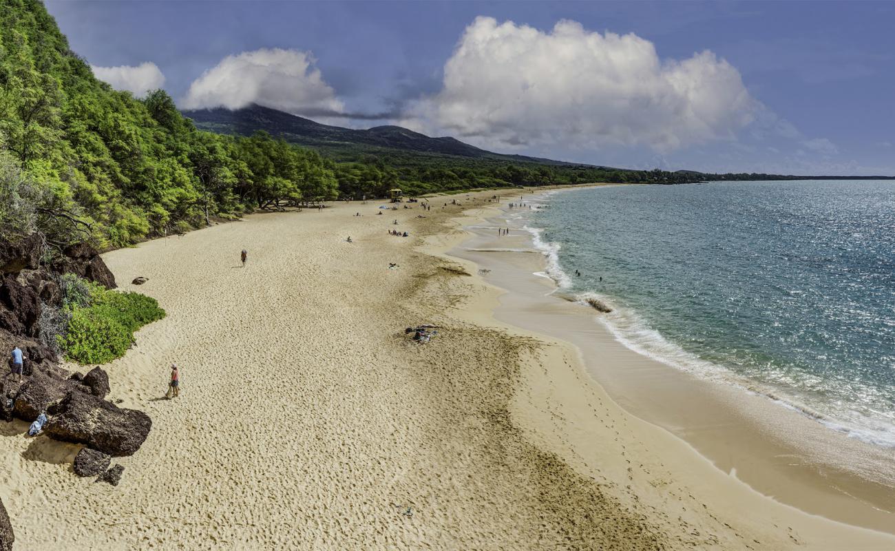 Photo of Makena Beach with bright sand surface