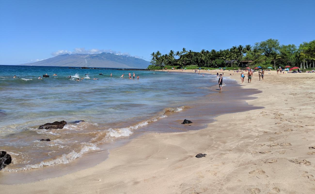 Photo of Palauea Beach with bright sand surface