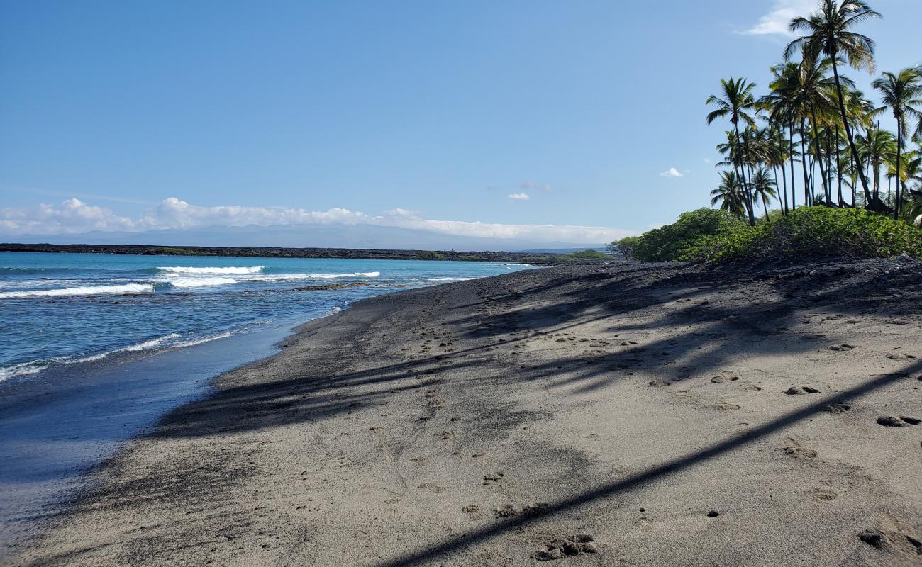 Photo of Kiholo Bay Beach with gray pebble surface