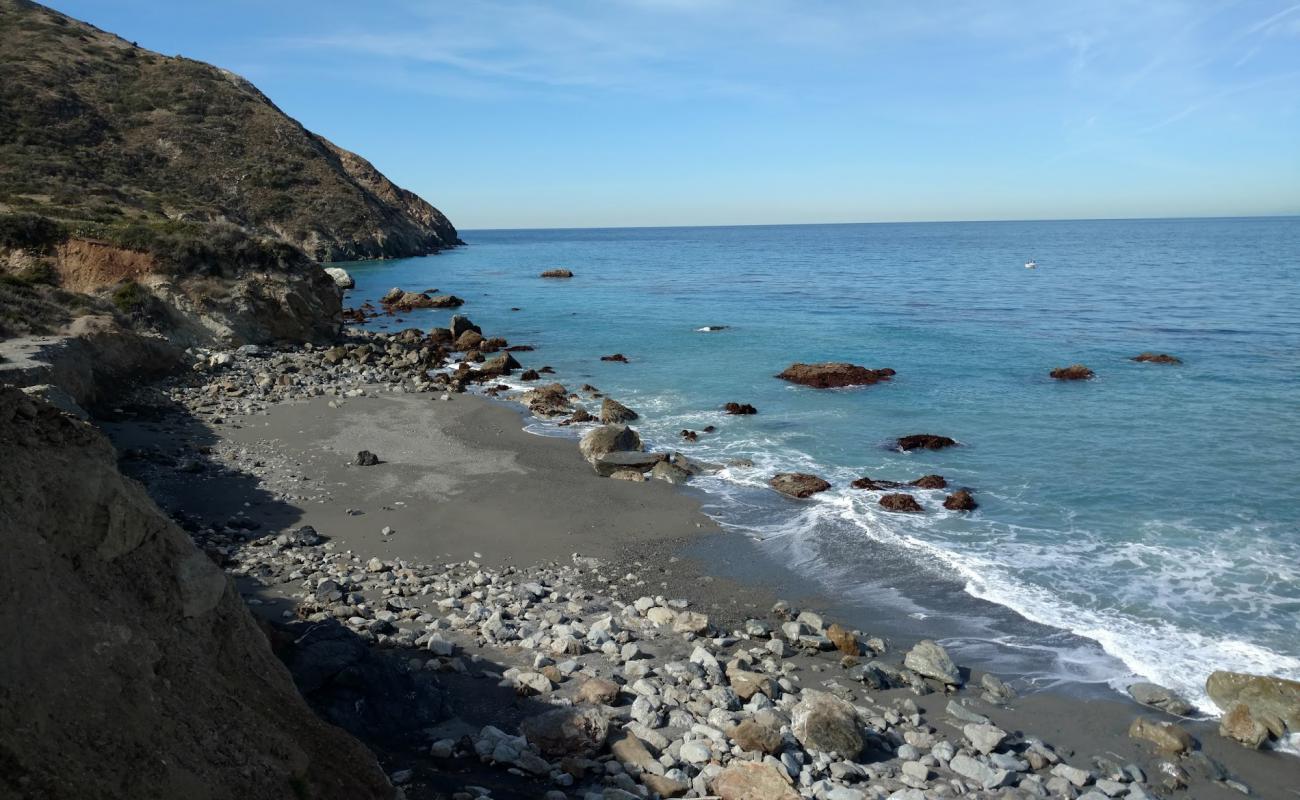 Photo of Starlight Beach with gray sand &  rocks surface