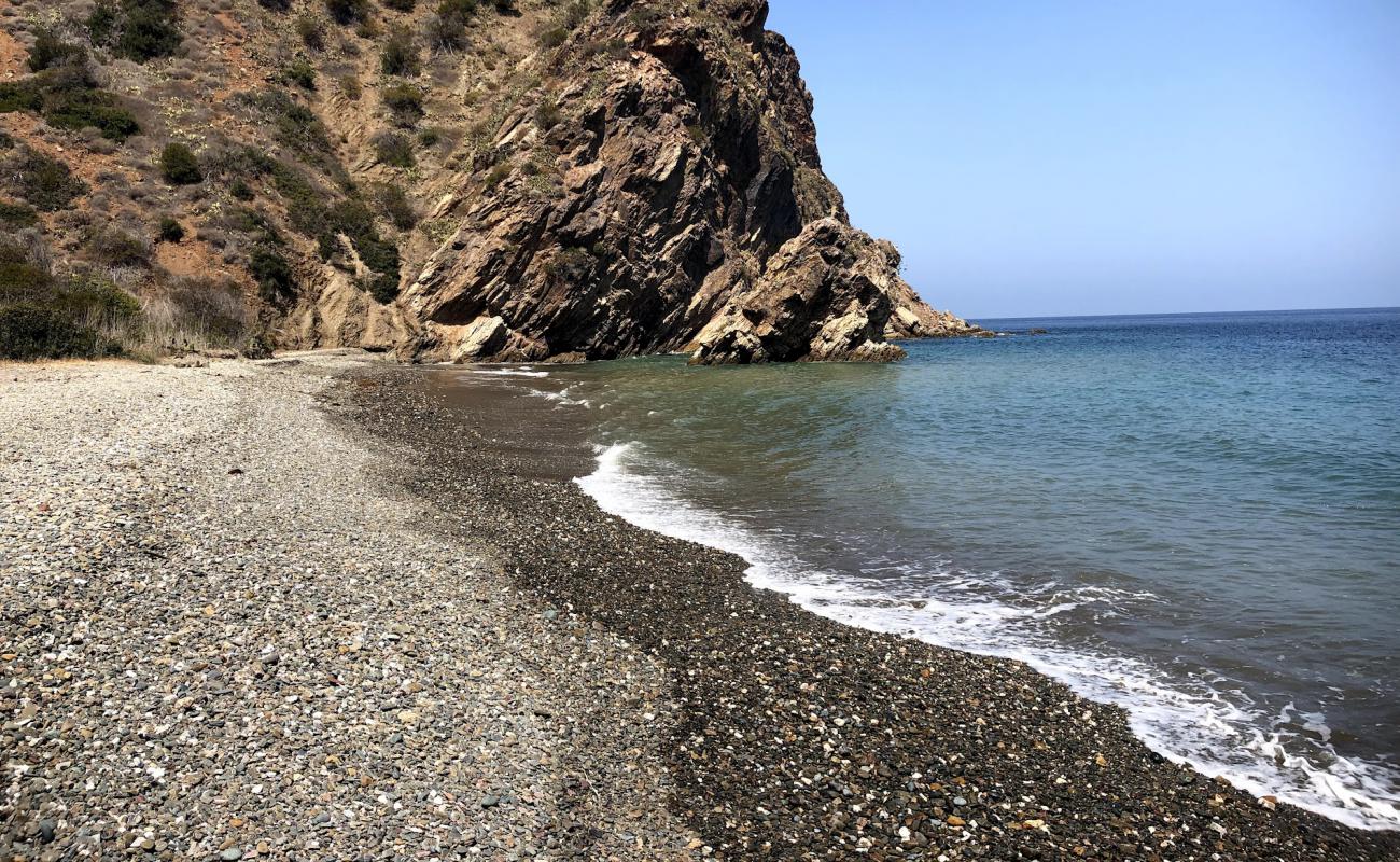 Photo of Cabrillo Harbor beach with light sand &  pebble surface