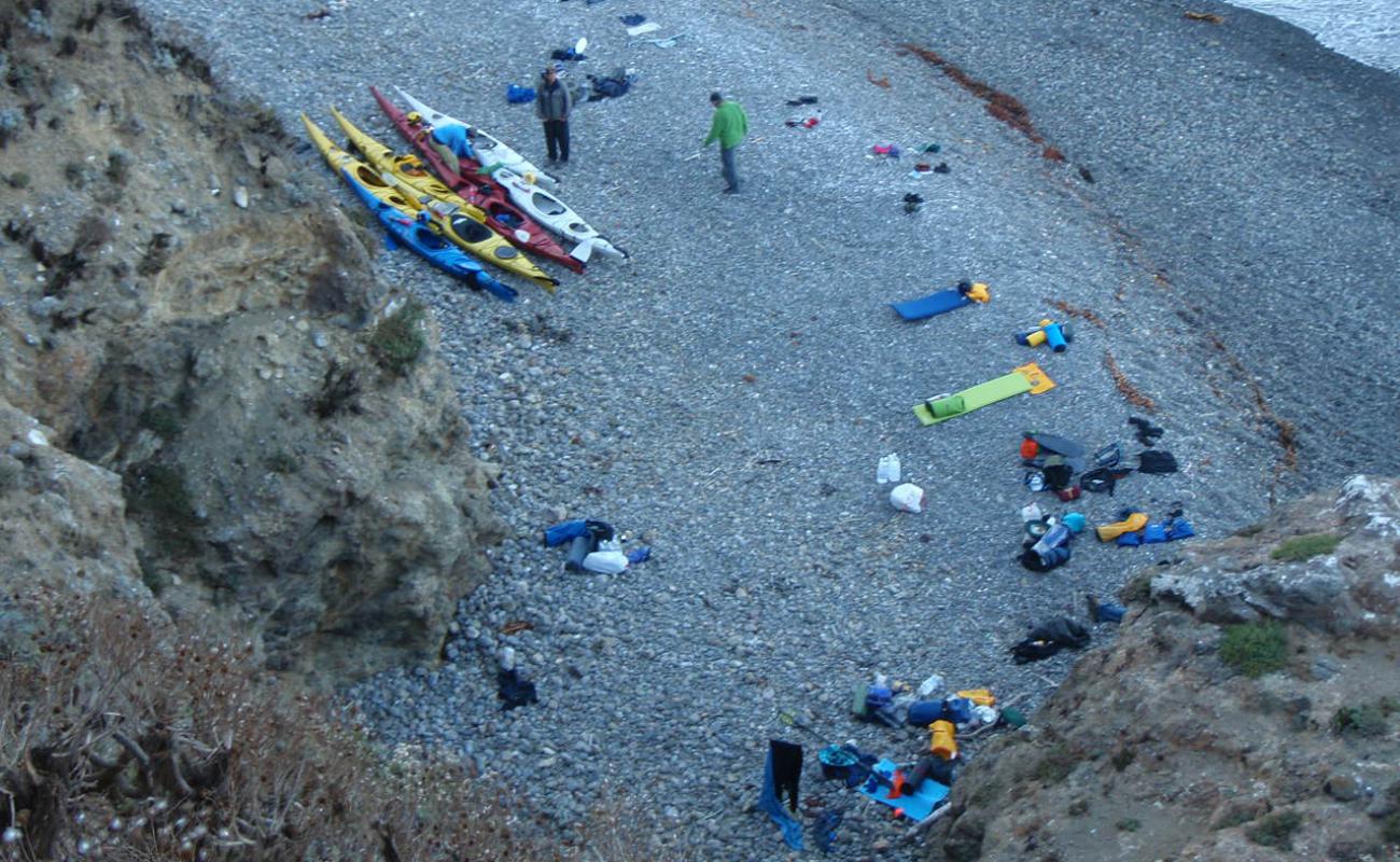 Photo of Frenchys Cove Beach with gray fine pebble surface