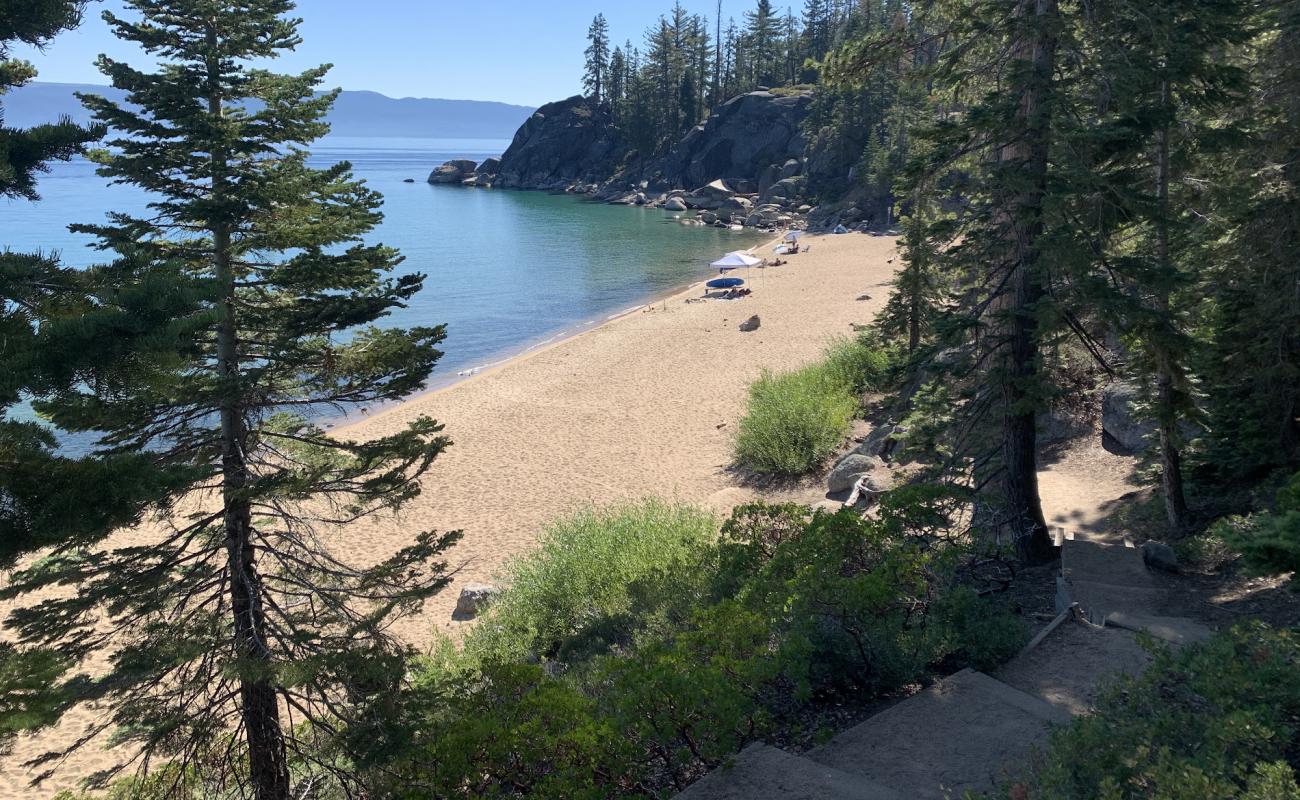 Photo of Calawee Cove Beach with bright sand surface