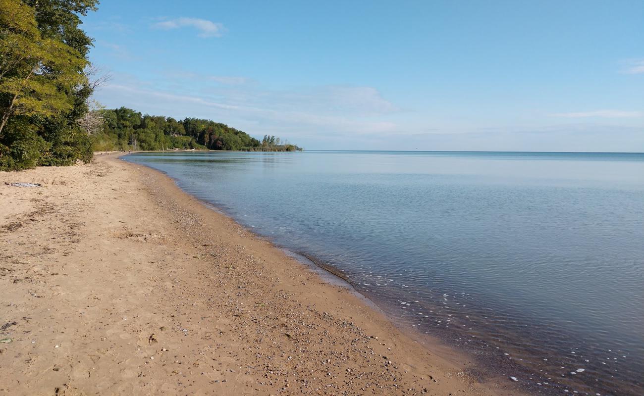 Photo of Four Mile Scenic Turnout Beach with bright sand surface