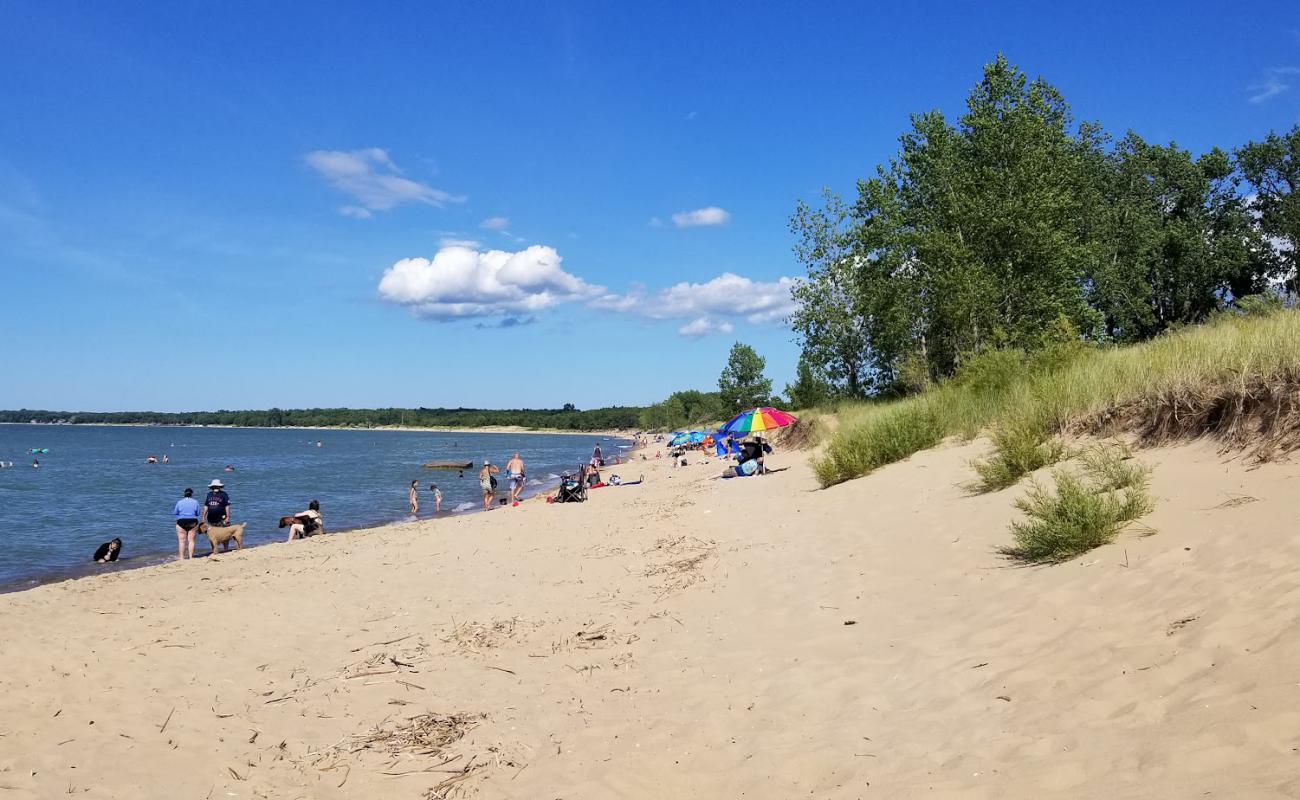 Photo of Port Crescent State Park Beach with bright sand surface