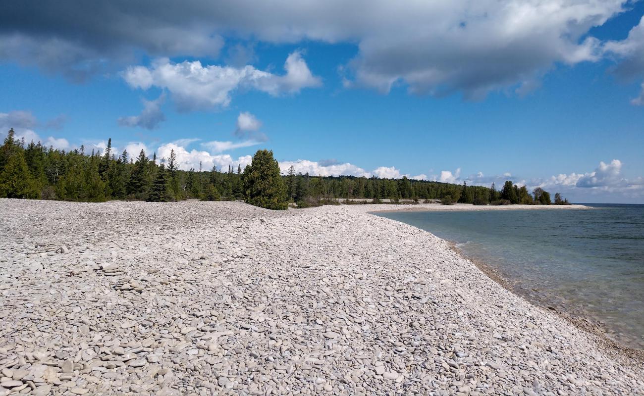 Photo of Shale Beach with gray pebble surface