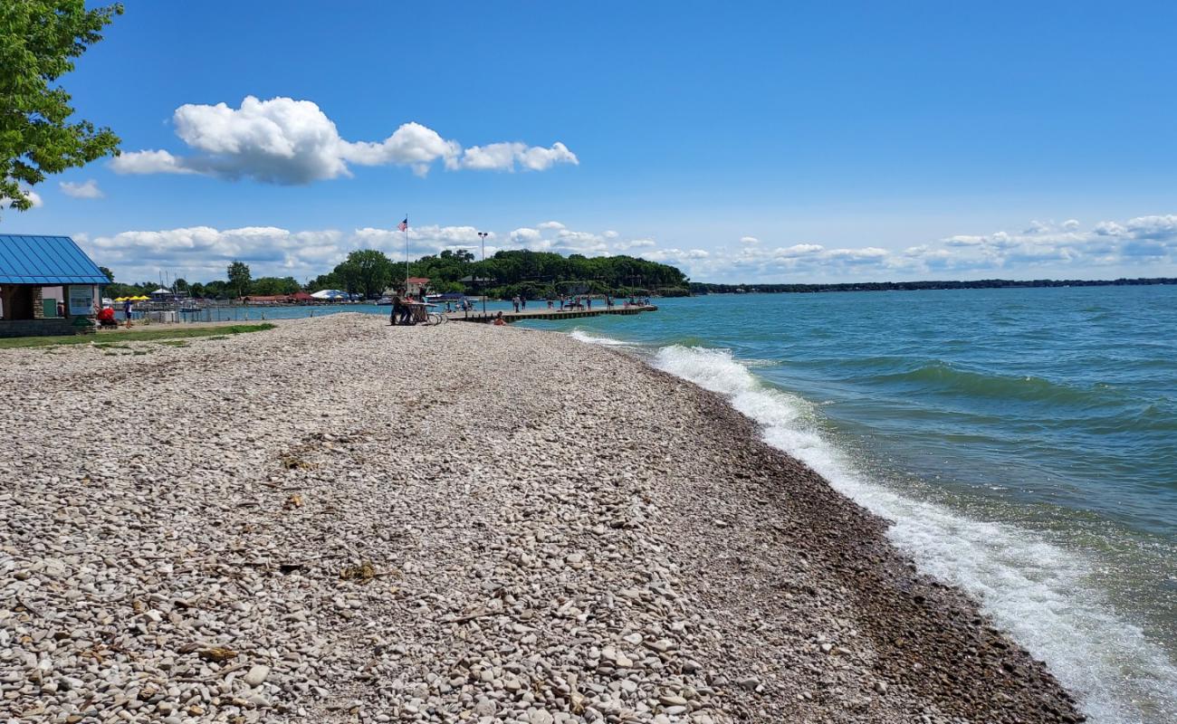 Photo of Catawba Island State Park Beach with gray pebble surface