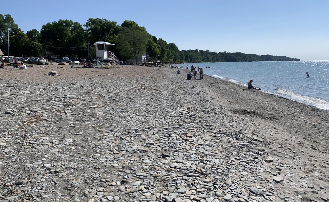 Photo of Freeport Beach with bright sand & rocks surface