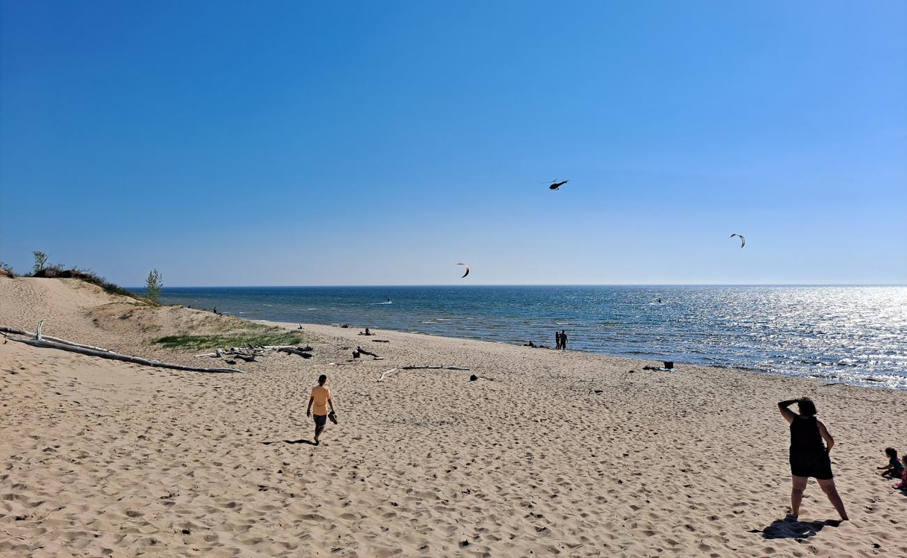 Photo of Golden Township Beach with bright sand surface