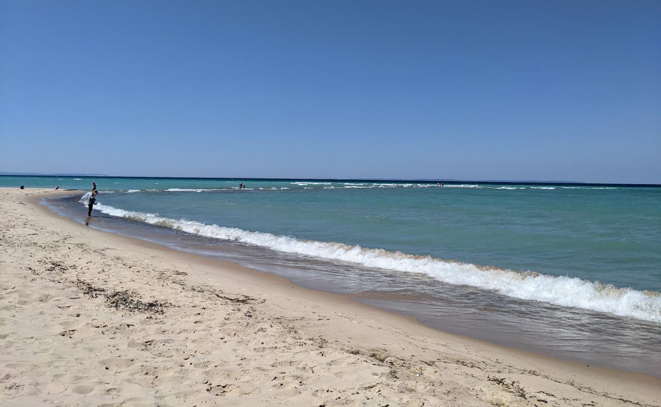 Photo of Onomonee Road Beach with bright sand surface