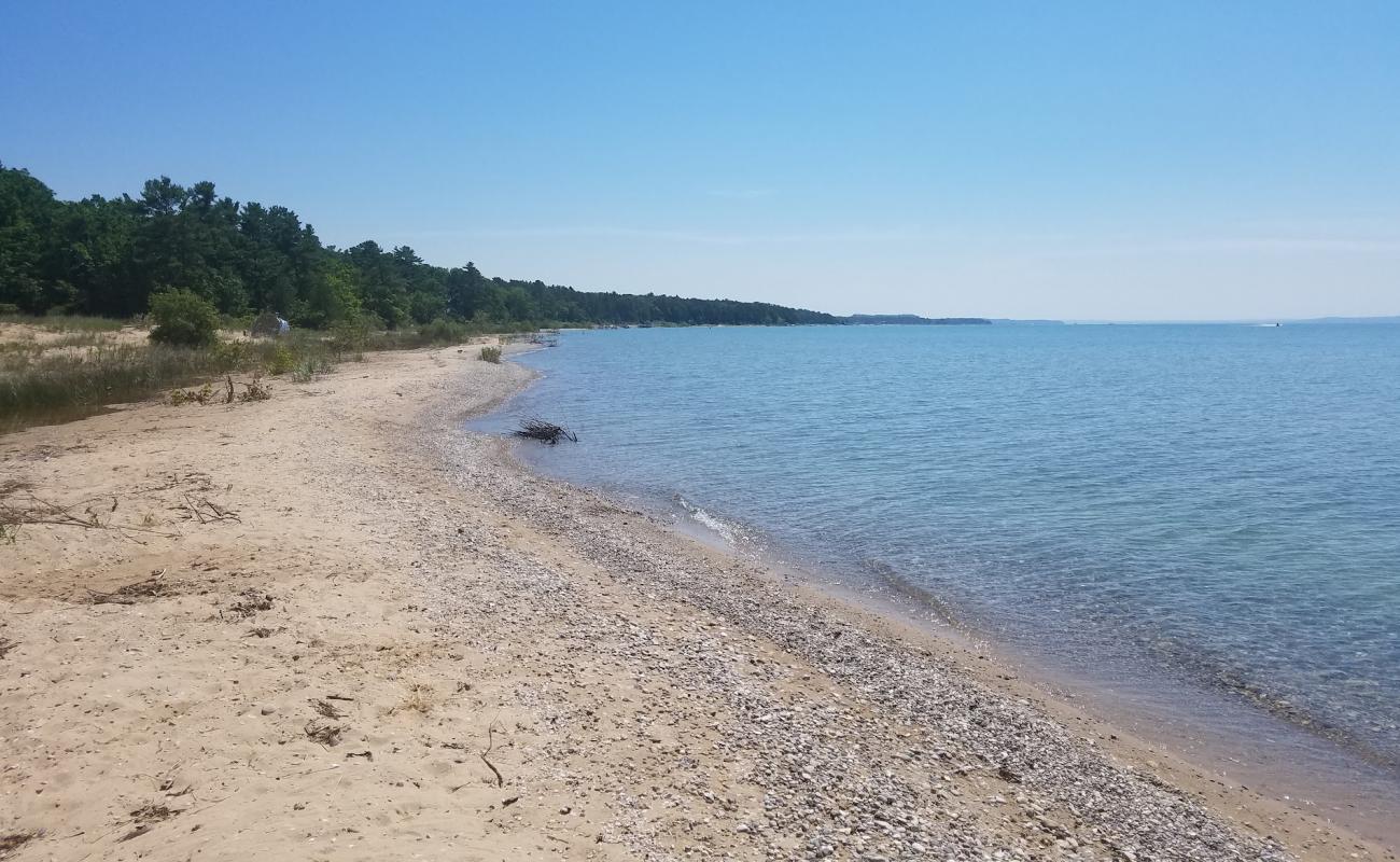 Photo of Elk Rapids Day Beach with bright sand surface