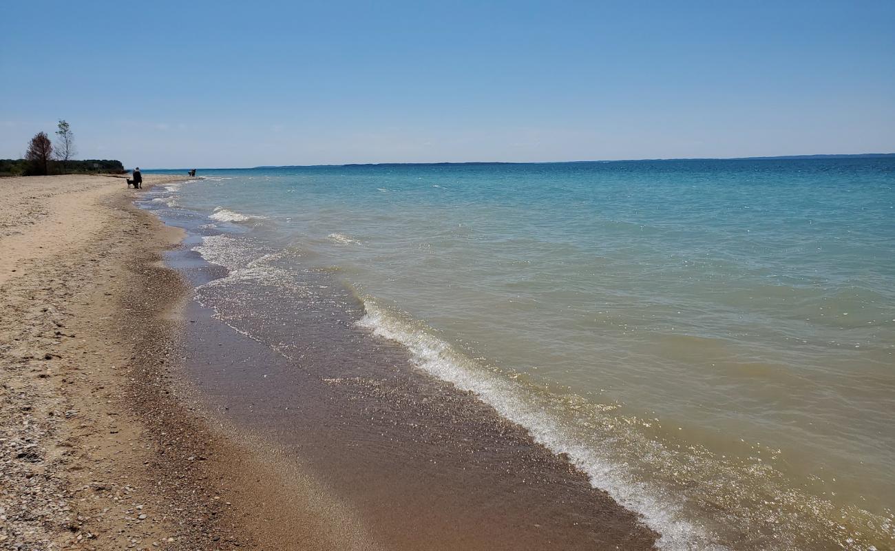 Photo of Torch Bay Nature Preserve with bright sand surface