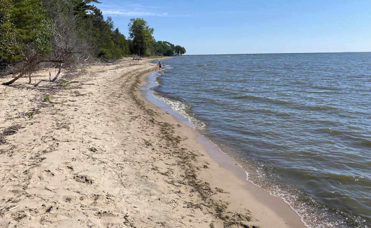 Photo of Bailey County Beach with bright sand surface