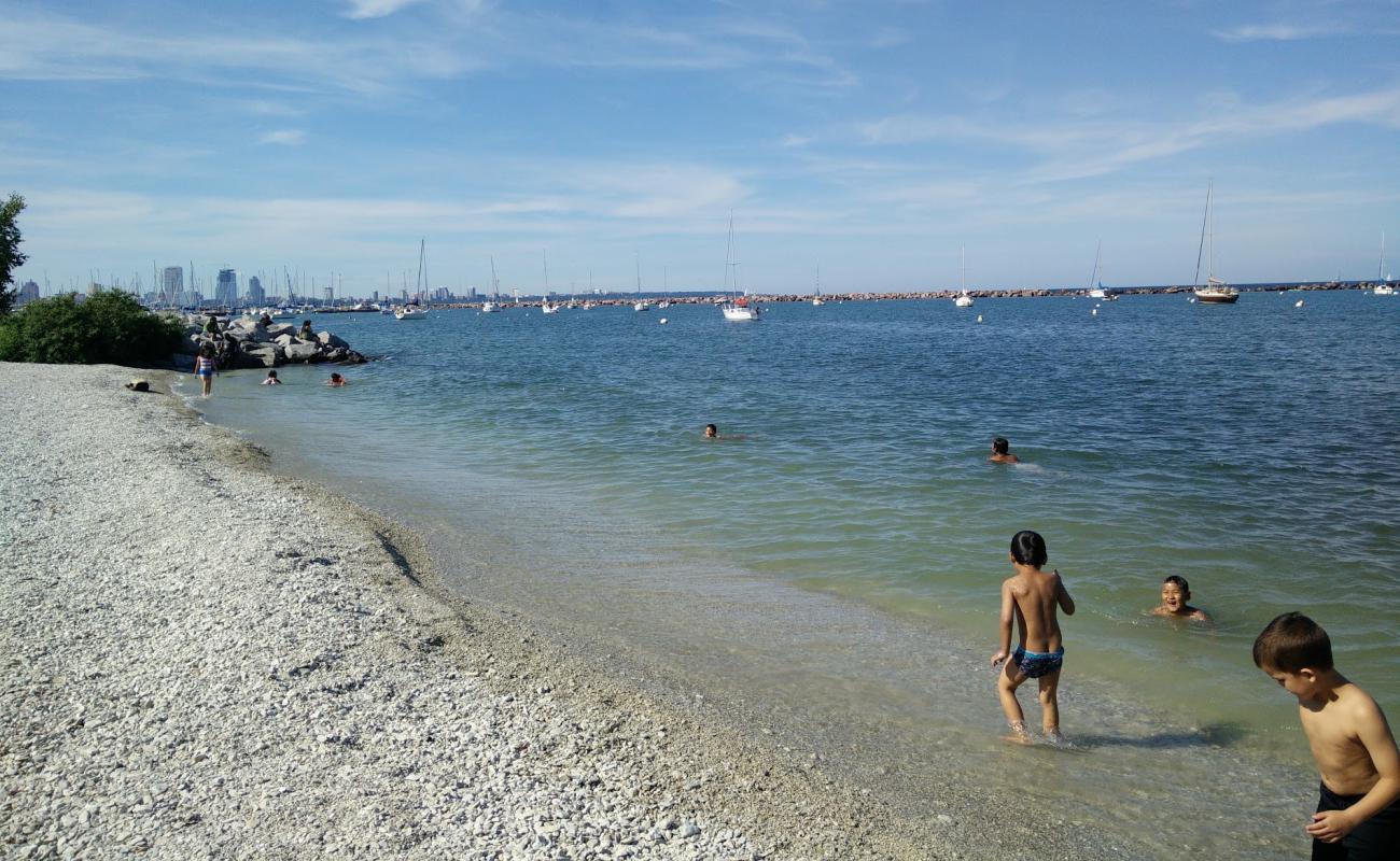 Photo of South Shore Park with white fine pebble surface