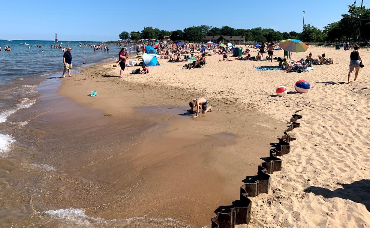 Photo of Foster Beach with bright sand surface