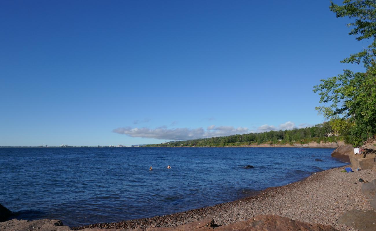 Photo of 42nd Avenue Beach with gray pebble surface