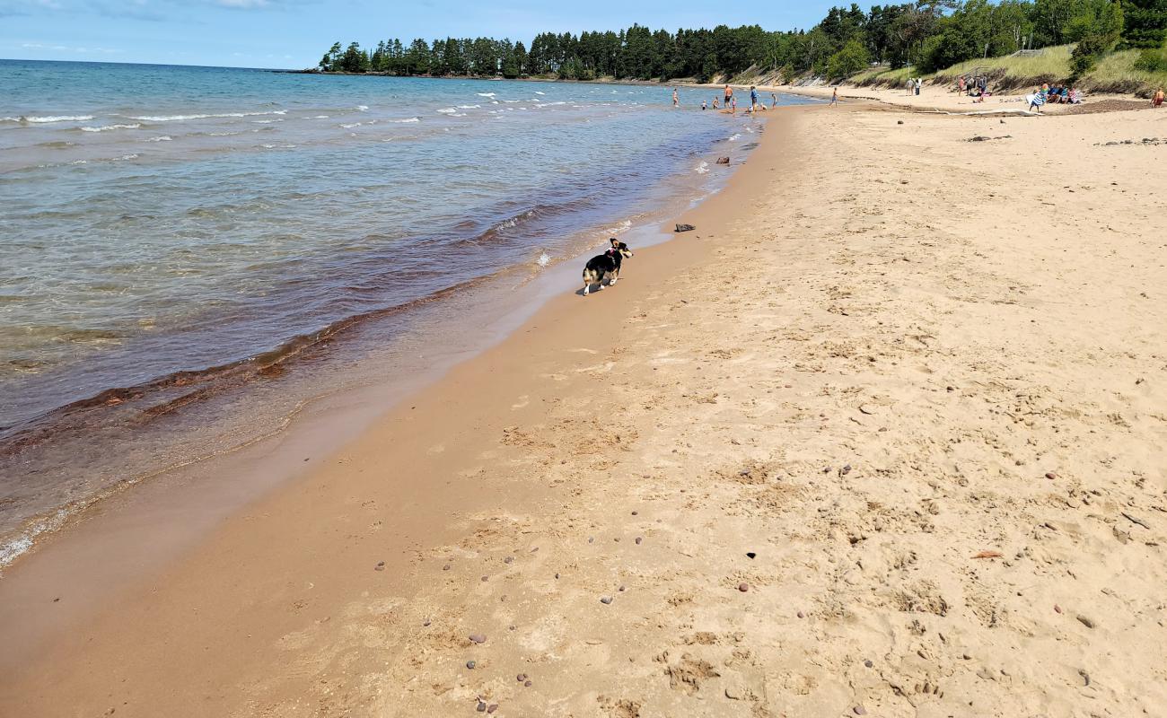 Photo of Great Sand Bay with bright sand surface