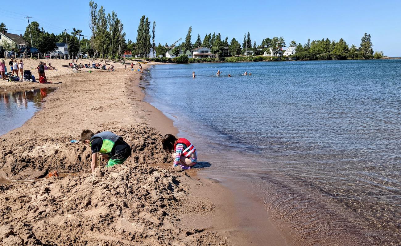 Photo of Eagle Harbor Beach with bright sand surface