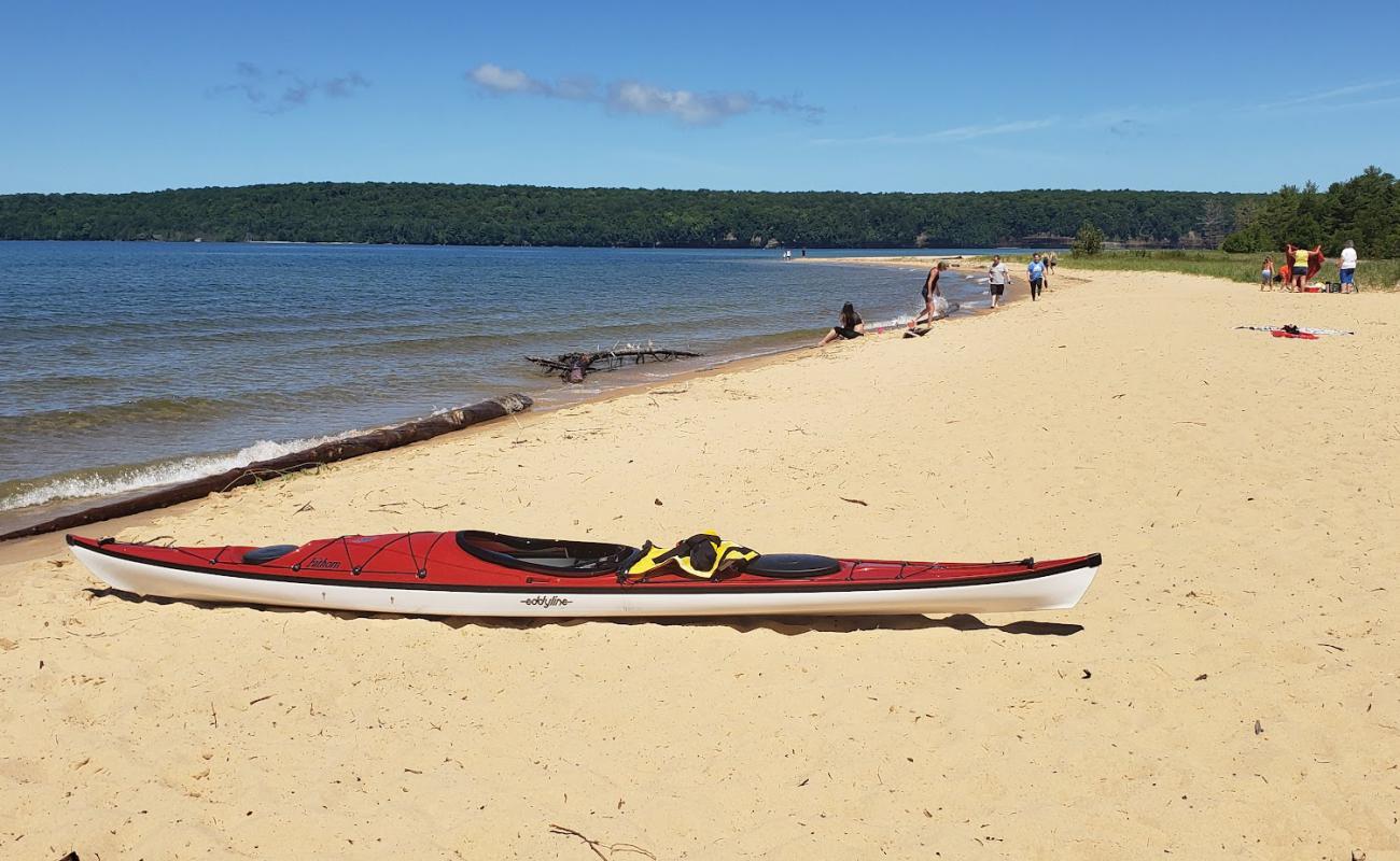 Photo of Sand Point Beach with bright sand surface