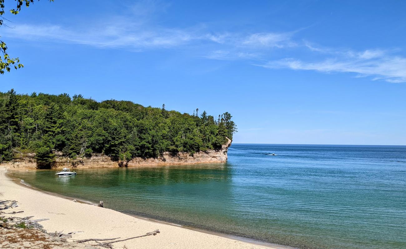 Photo of Chapel Beach with bright sand surface