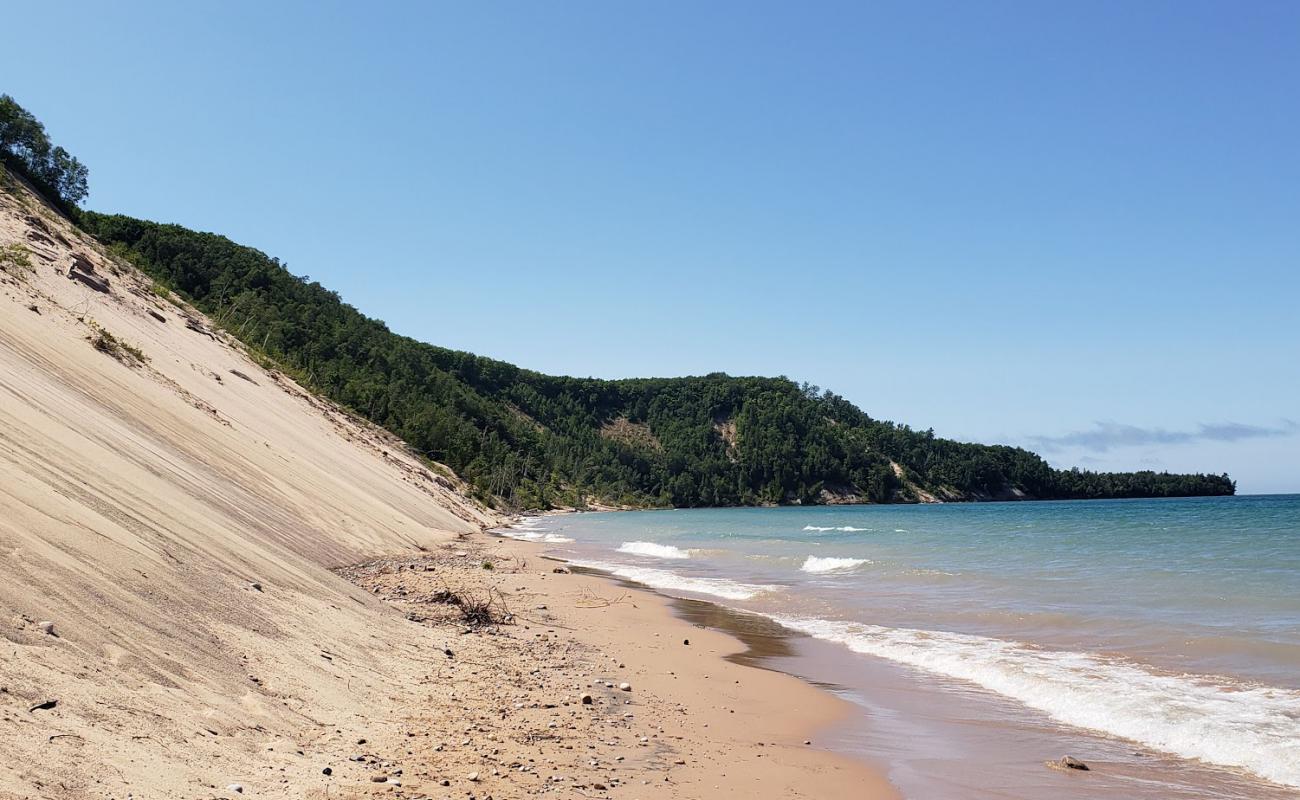 Photo of Log Slide Beach with bright sand surface