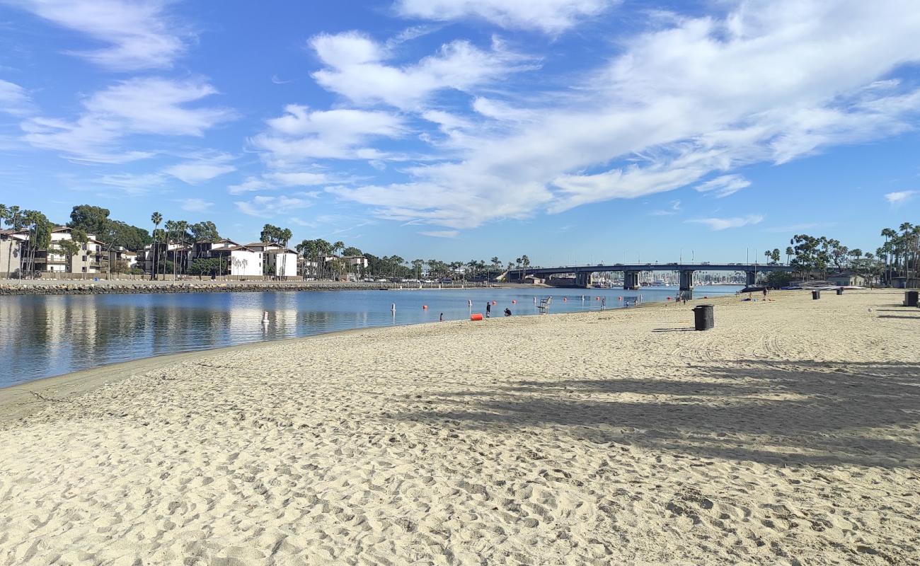 Photo of Mother's beach with bright sand surface