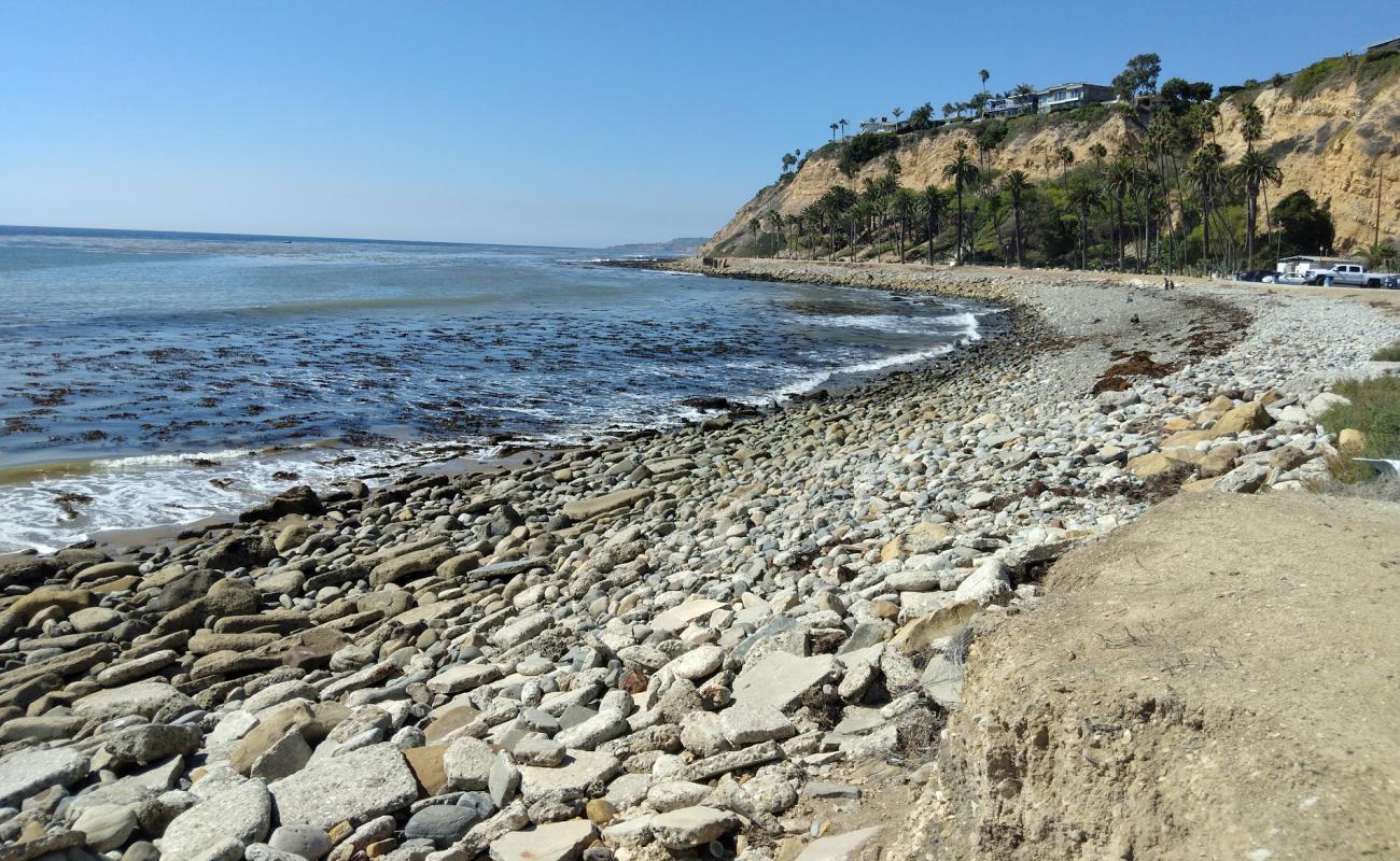 Photo of White Point Beach with bright sand & rocks surface