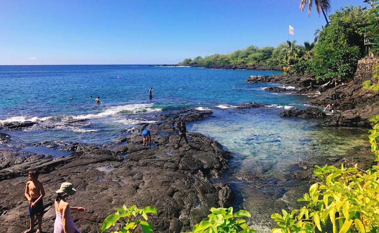 Photo of Two Step Beach with rocks cover surface