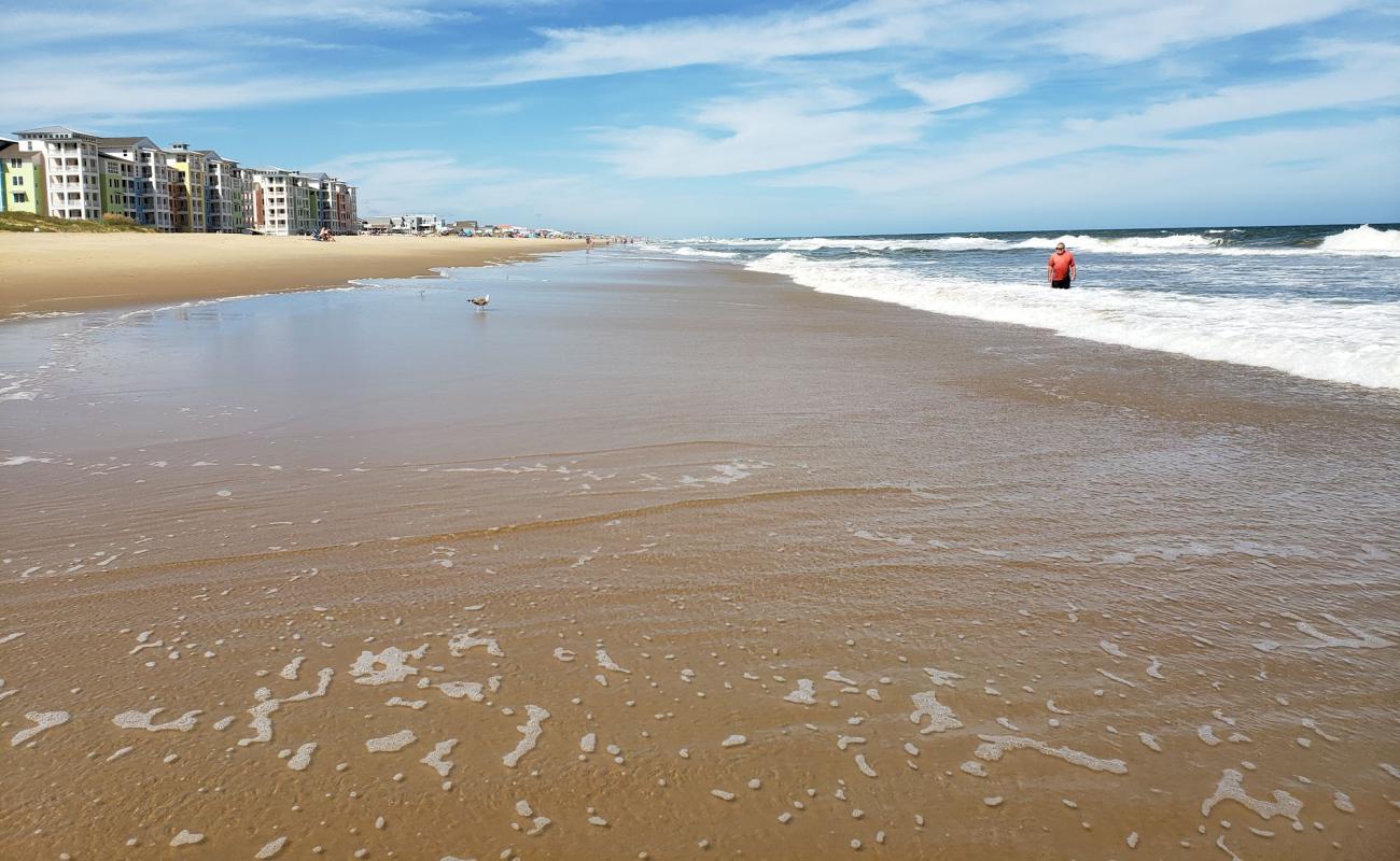 Photo of Sandbridge Beach with bright sand surface