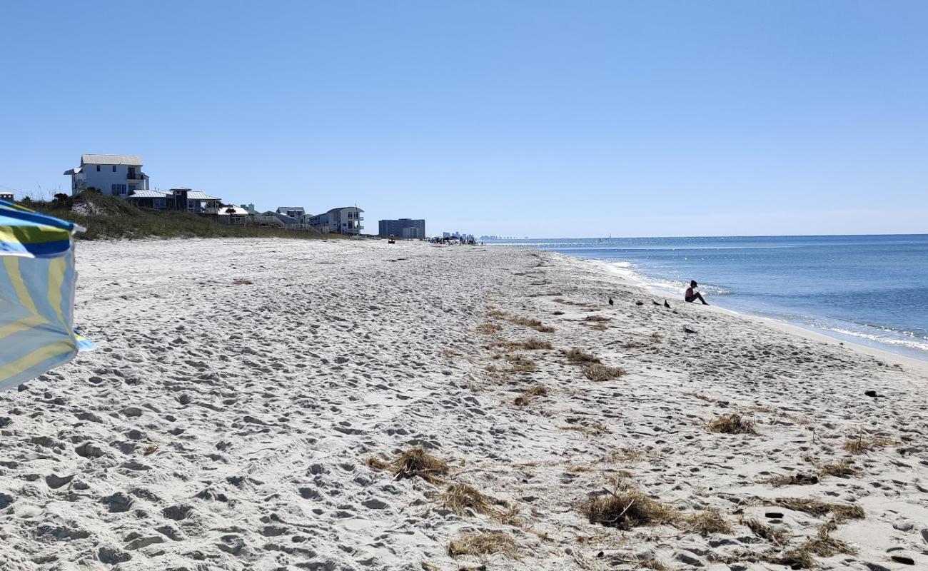 Photo of Inlet Beach with white fine sand surface