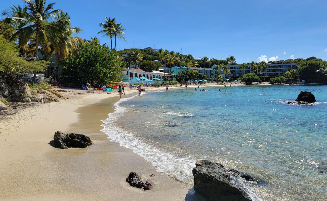 Photo of Secret Harbor beach with bright fine sand surface