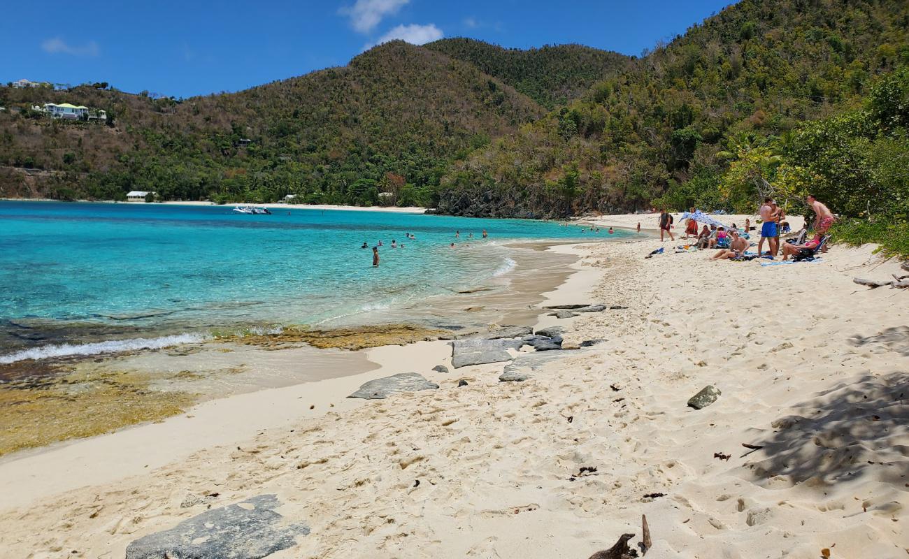 Photo of Hawksnest beach with bright fine sand surface