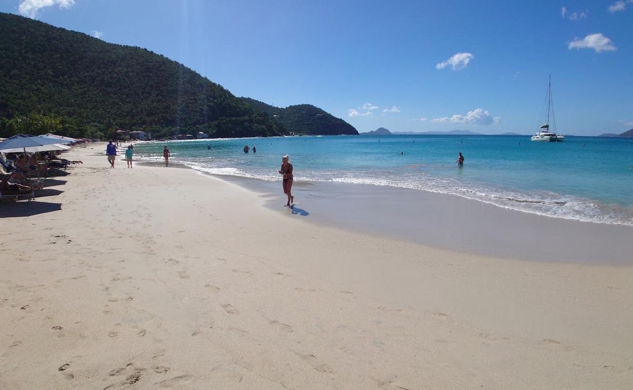 Photo of Cane Garden beach with bright fine sand surface