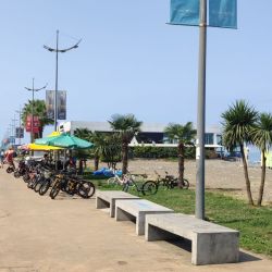 Photo of Batumi beach with partly clean level of cleanliness