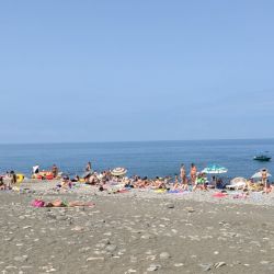 Photo of Batumi beach with long straight shore