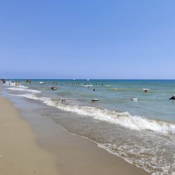 Photo of Belek Public beach with partly clean level of cleanliness