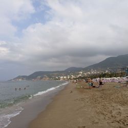 Photo of Kleopatra Beach with turquoise pure water surface